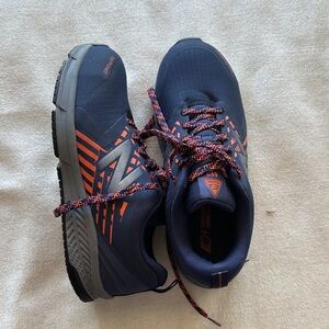 New Balance Navy and Orange Athletic Shoes